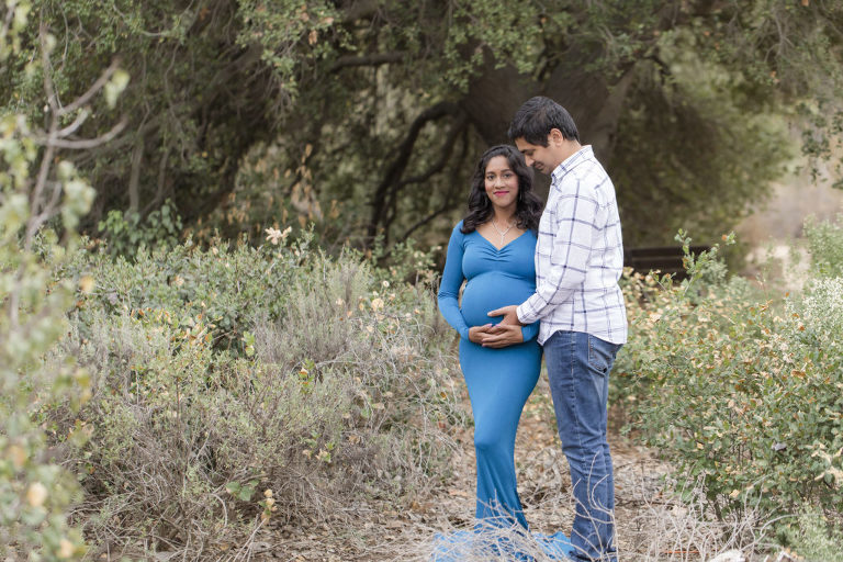 Forest Maternity Session Trabuco Canyon